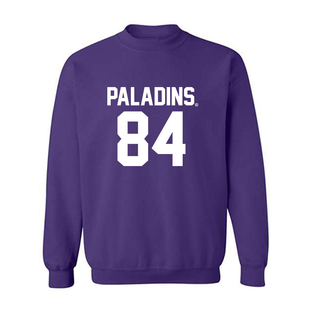 Furman - NCAA Football : Riley Clark - Replica Shersey Crewneck Sweatshirt