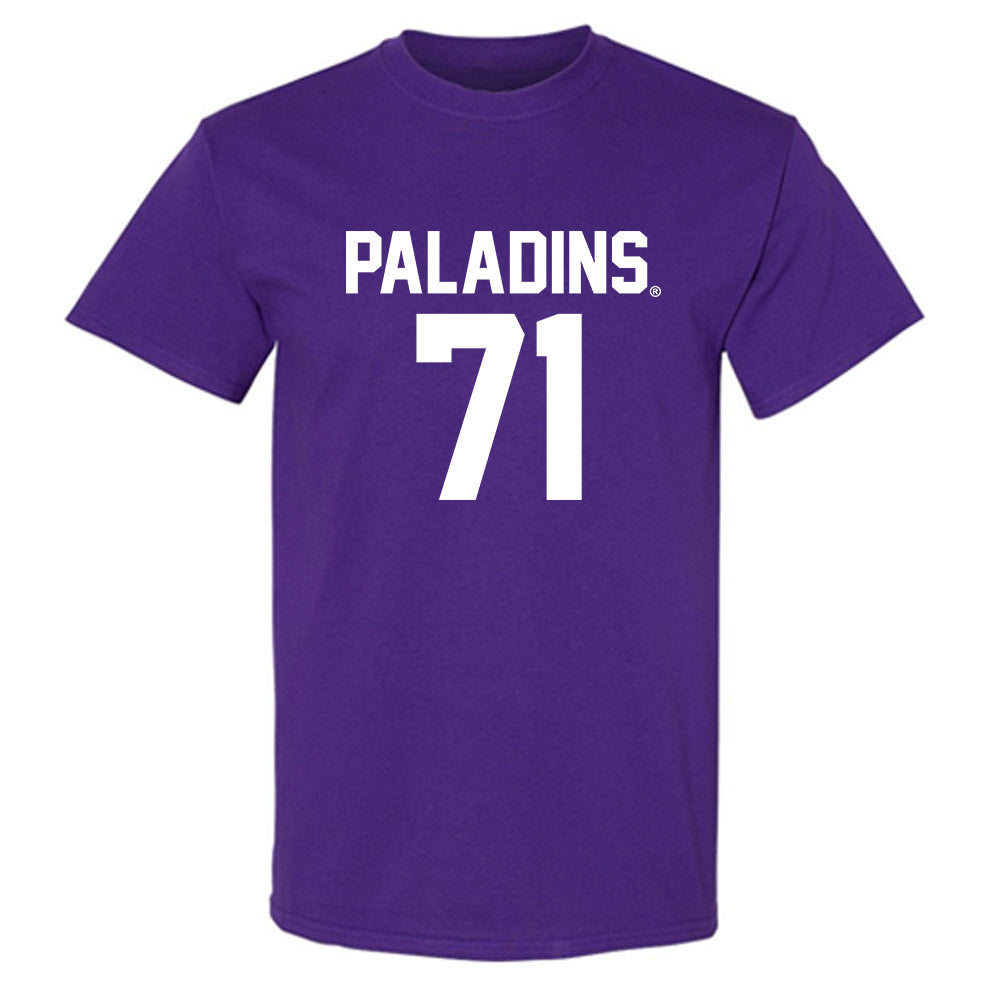 Furman - NCAA Football : Edwin Gaulding - Replica Shersey T-Shirt-0