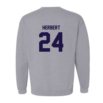 Furman - NCAA Football : Raleigh Herbert - Classic Shersey Crewneck Sweatshirt-1
