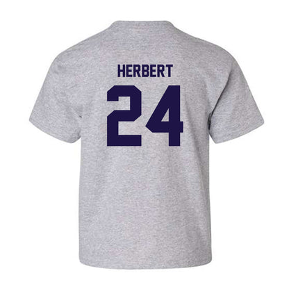 Furman - NCAA Football : Raleigh Herbert - Classic Shersey Youth T-Shirt-1