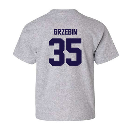 Furman - NCAA Football : Emmett Grzebin - Classic Shersey Youth T-Shirt-1