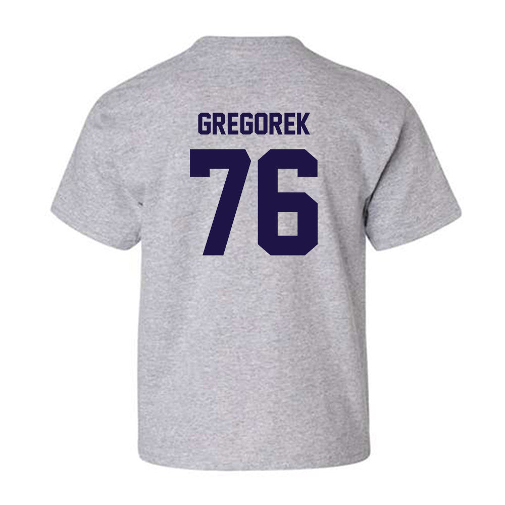 Furman - NCAA Football : Chase Gregorek - Classic Shersey Youth T-Shirt-1