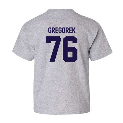 Furman - NCAA Football : Chase Gregorek - Classic Shersey Youth T-Shirt-1