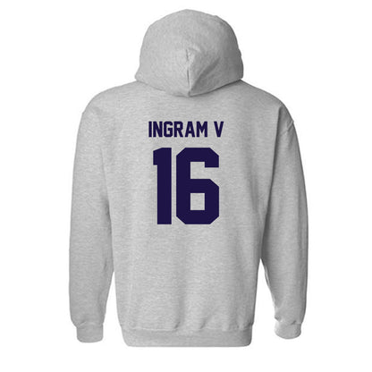 Furman - NCAA Football : Charles Ingram V - Classic Shersey Hooded Sweatshirt