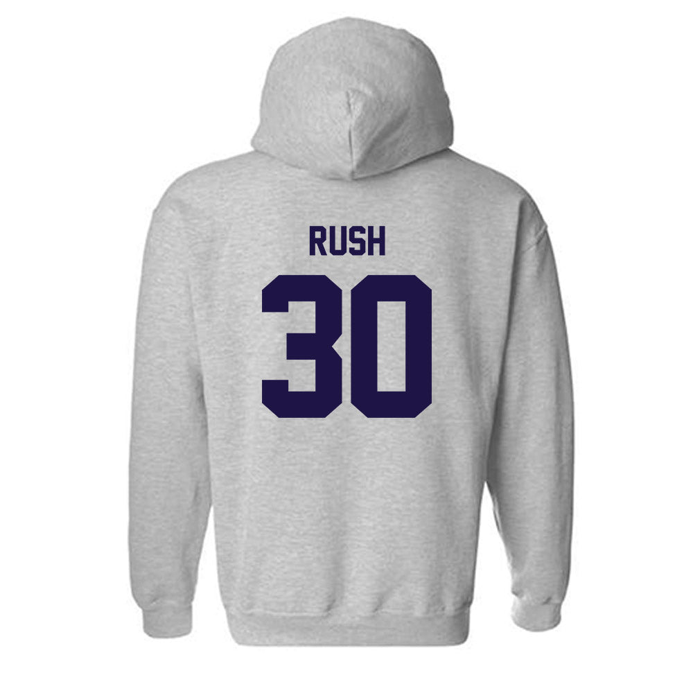 Furman - NCAA Football : Quay Rush - Hooded Sweatshirt Classic Shersey