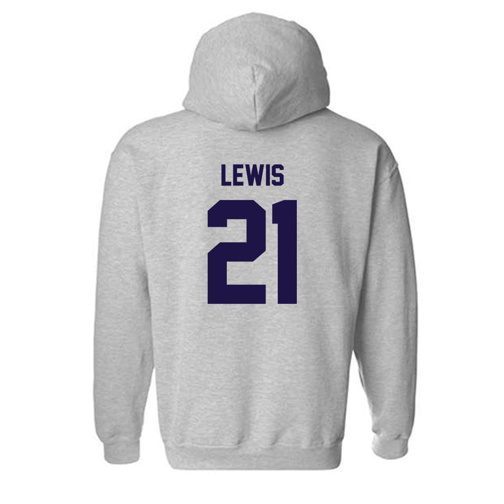 Furman - NCAA Football : Billy Lewis - Classic Shersey Hooded Sweatshirt-1