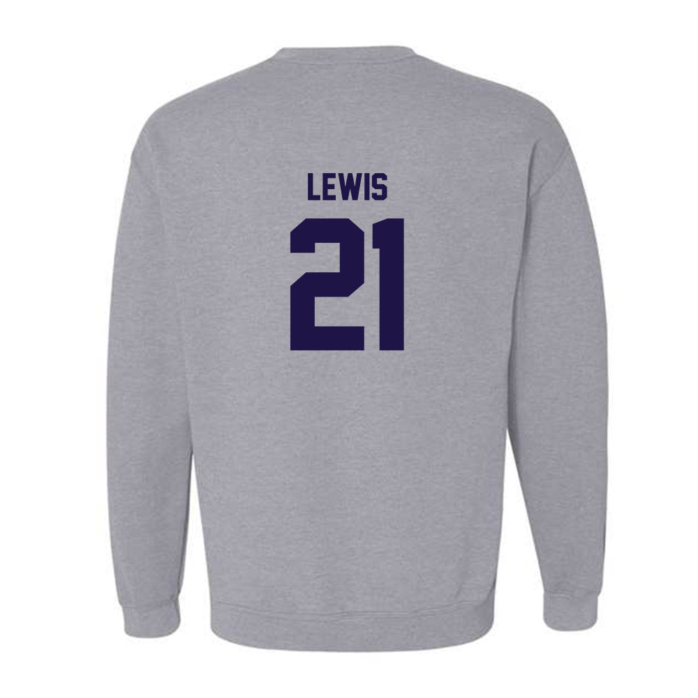 Furman - NCAA Football : Billy Lewis - Classic Shersey Crewneck Sweatshirt-1