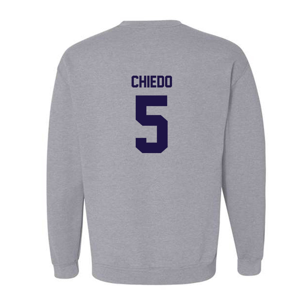 Furman - NCAA Football : Dylan Chiedo - Classic Shersey Crewneck Sweatshirt-1