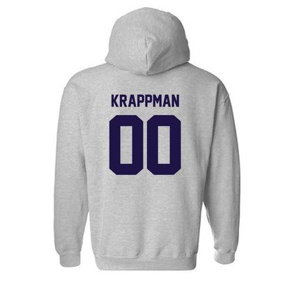 Furman - NCAA Football : Charlie Krappman - Classic Shersey Hooded Sweatshirt-1