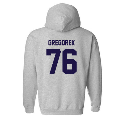 Furman - NCAA Football : Chase Gregorek - Classic Shersey Hooded Sweatshirt-1