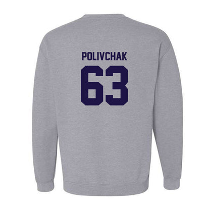 Furman - NCAA Football : Chase Polivchak - Classic Shersey Crewneck Sweatshirt-1