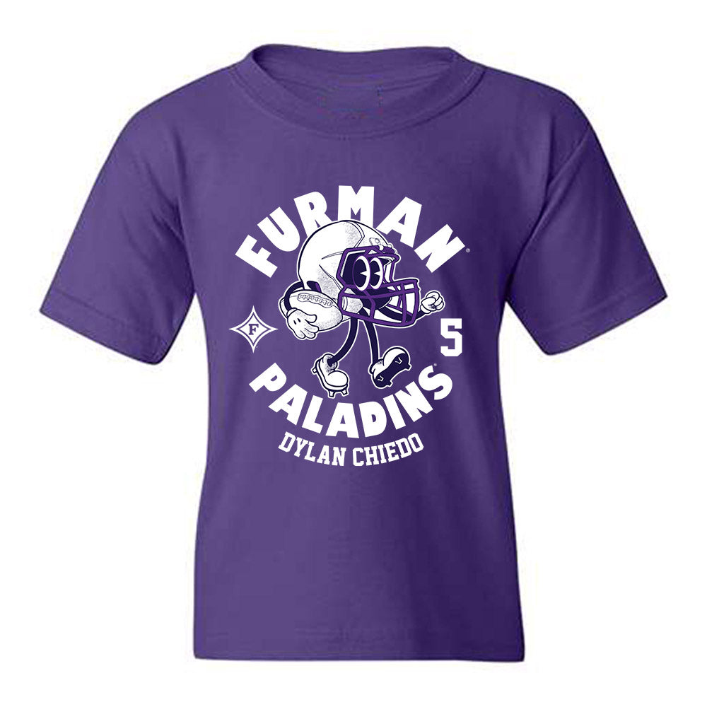 Furman - NCAA Football : Dylan Chiedo - Fashion Shersey Youth T-Shirt-0