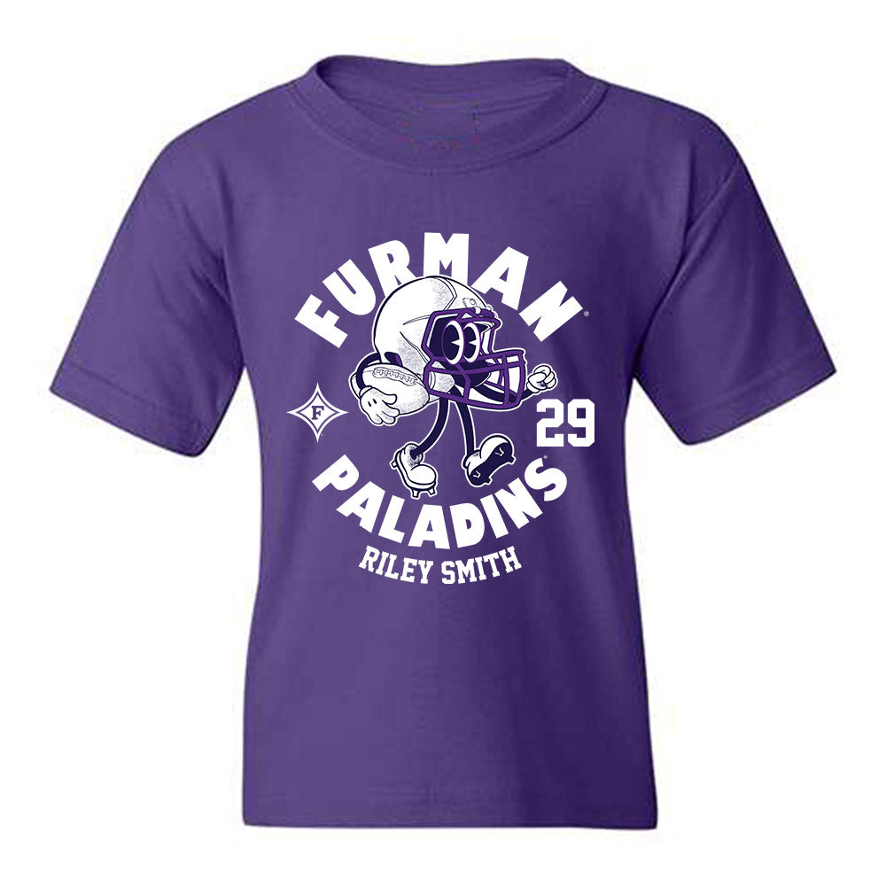 Furman - NCAA Football : Riley Smith - Fashion Shersey Youth T-Shirt-0