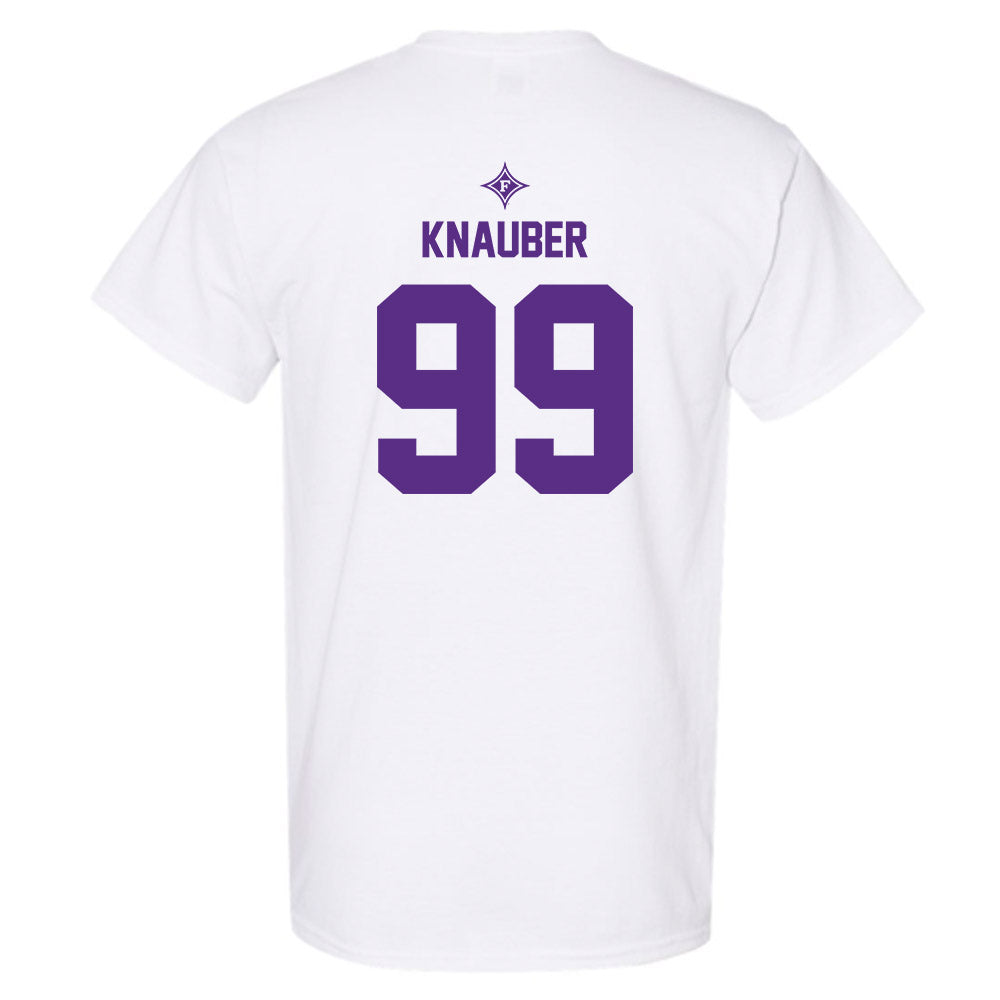 Furman - NCAA Football : Bruce Knauber - Sports Shersey T-Shirt-1