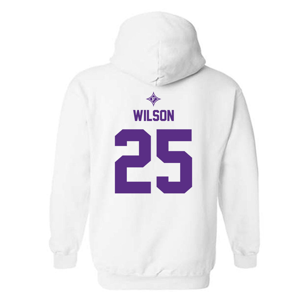 Furman - NCAA Football : Caden Wilson - Sports Shersey Hooded Sweatshirt-1