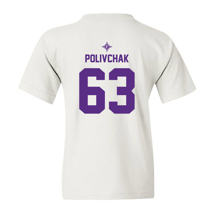 Furman - NCAA Football : Chase Polivchak - Sports Shersey Youth T-Shirt-1