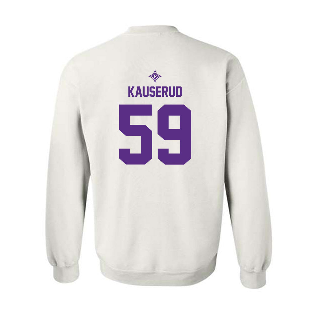 Furman - NCAA Football : Ty Kauserud - Sports Shersey Crewneck Sweatshirt