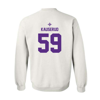 Furman - NCAA Football : Ty Kauserud - Sports Shersey Crewneck Sweatshirt