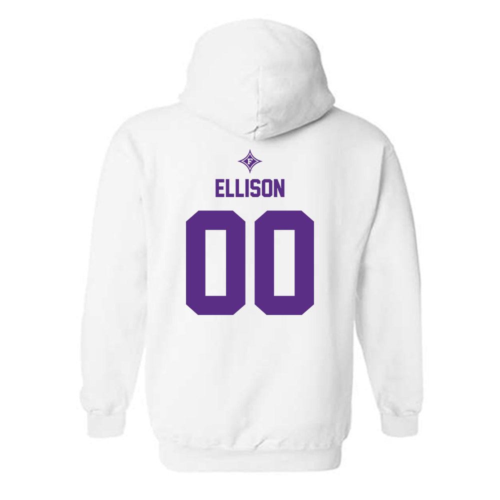 Furman - NCAA Football : Caleb Ellison - Sports Shersey Hooded Sweatshirt-1