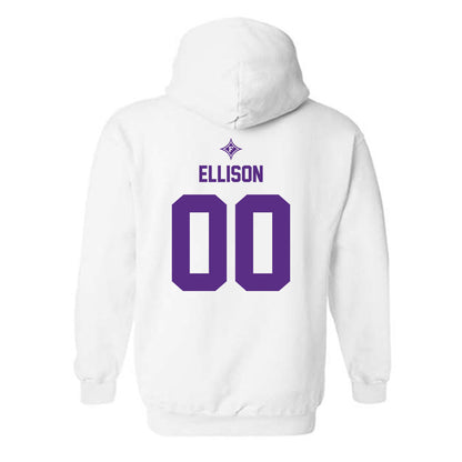 Furman - NCAA Football : Caleb Ellison - Sports Shersey Hooded Sweatshirt-1