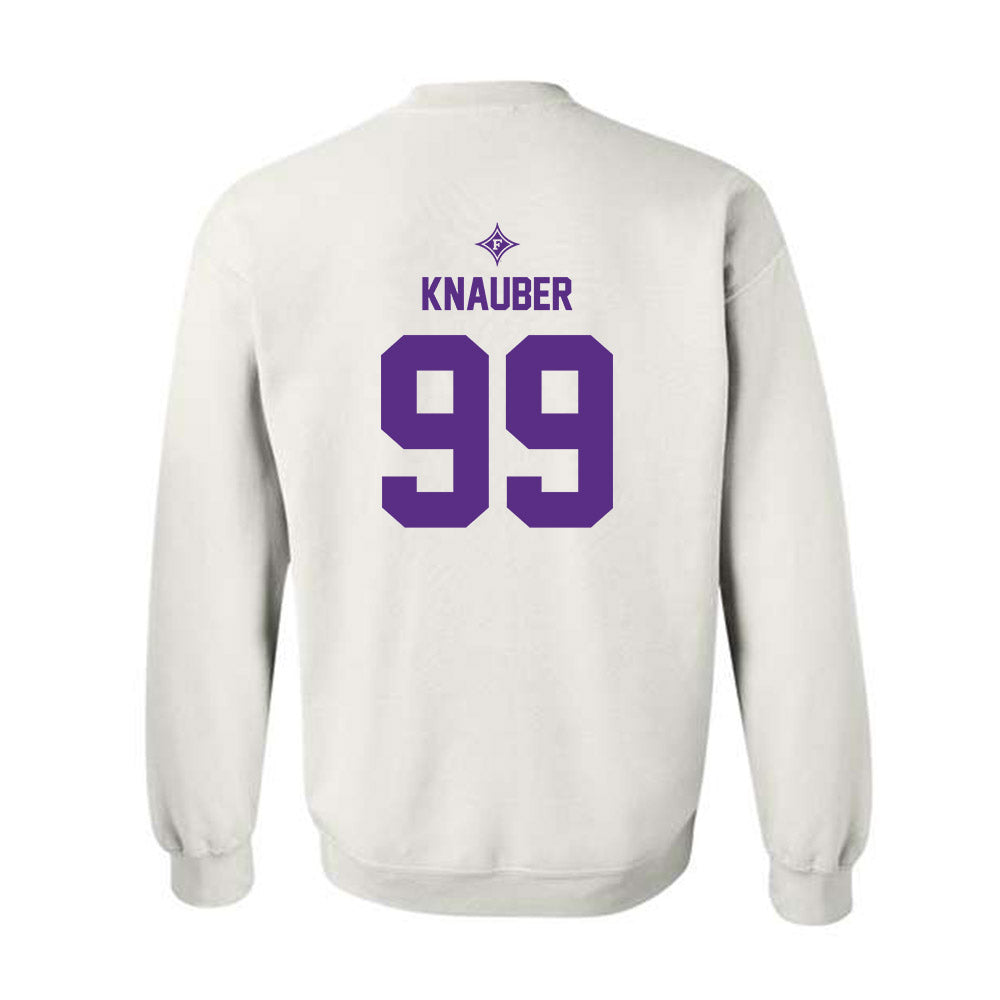 Furman - NCAA Football : Bruce Knauber - Sports Shersey Crewneck Sweatshirt-1
