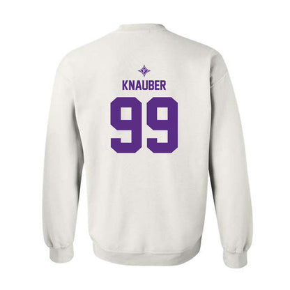Furman - NCAA Football : Bruce Knauber - Sports Shersey Crewneck Sweatshirt-1