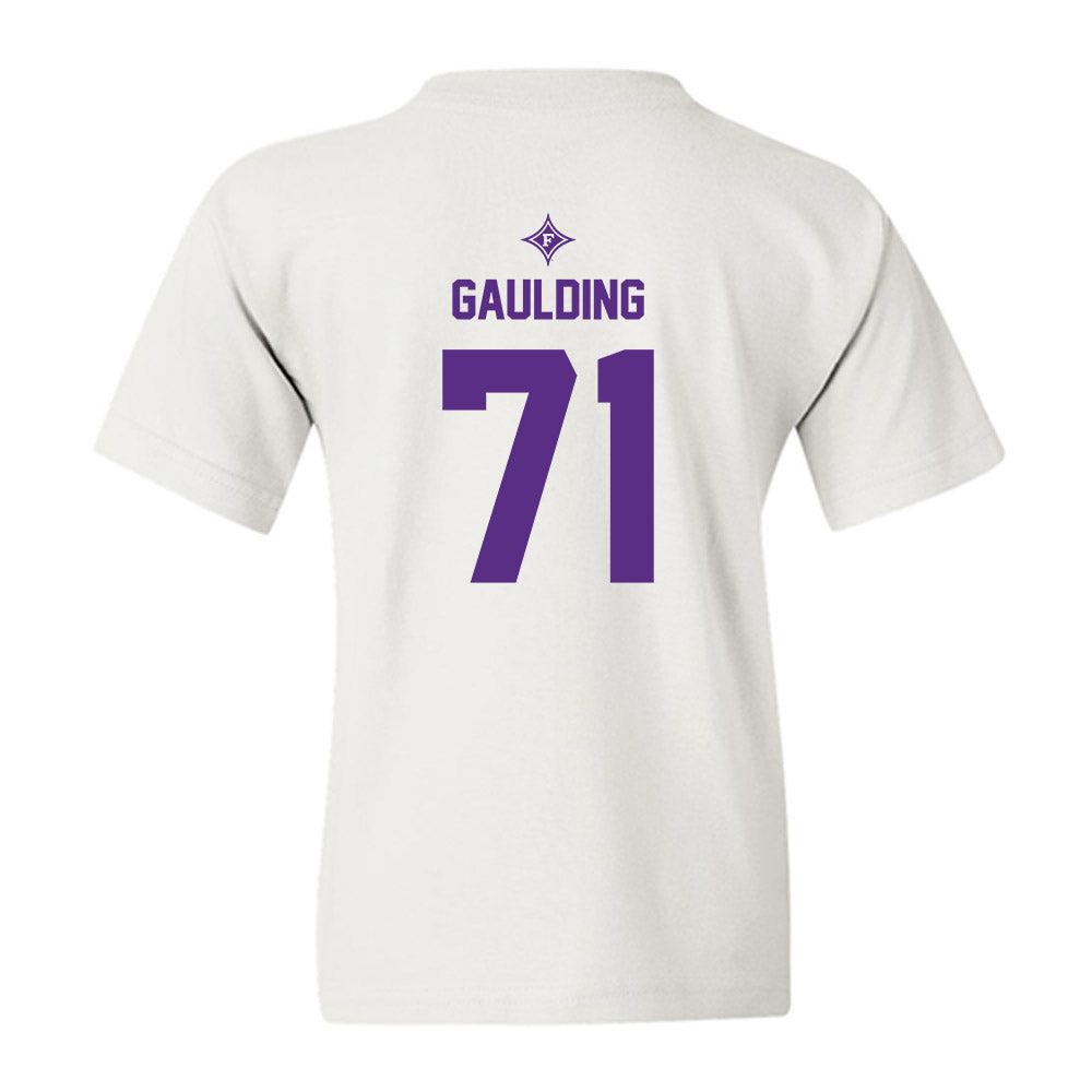 Furman - NCAA Football : Edwin Gaulding - Sports Shersey Youth T-Shirt-1