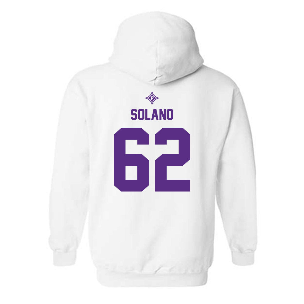 Furman - NCAA Football : Parker Solano - Sports Shersey Hooded Sweatshirt