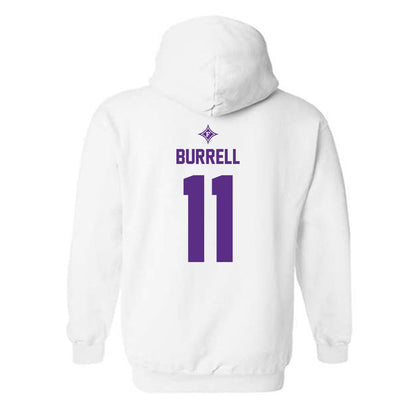 Furman - NCAA Football : Joshua Burrell - Sports Shersey Hooded Sweatshirt-1