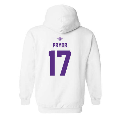 Furman - NCAA Football : Jackson Pryor - Sports Shersey Hooded Sweatshirt-1