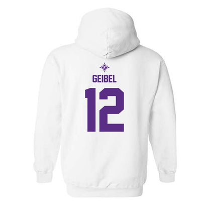 Furman - NCAA Football : Brady Geibel - Sports Shersey Hooded Sweatshirt-1