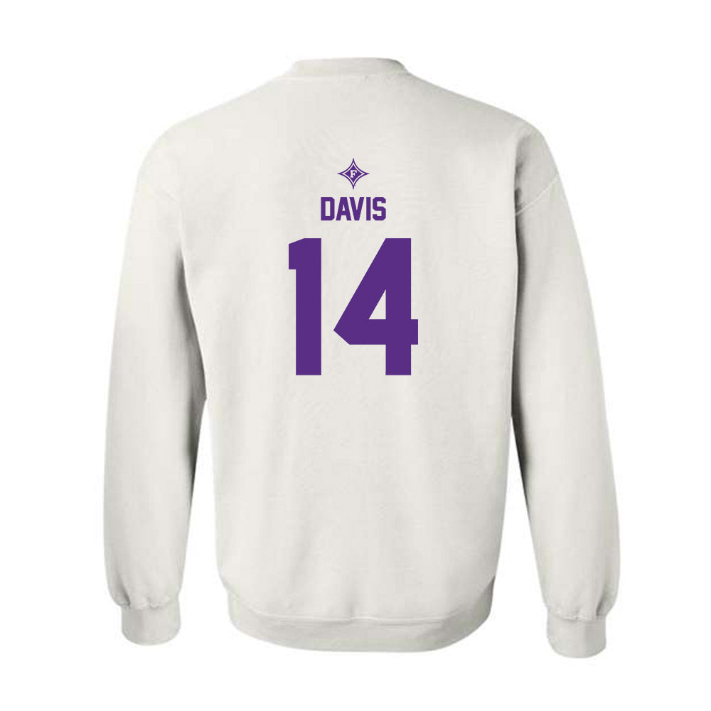 Furman - NCAA Football : Isaiah Davis - Sports Shersey Crewneck Sweatshirt-1