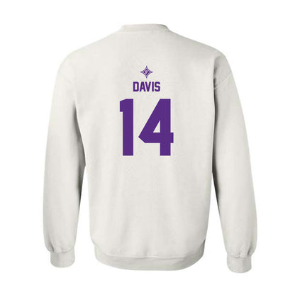 Furman - NCAA Football : Isaiah Davis - Sports Shersey Crewneck Sweatshirt-1