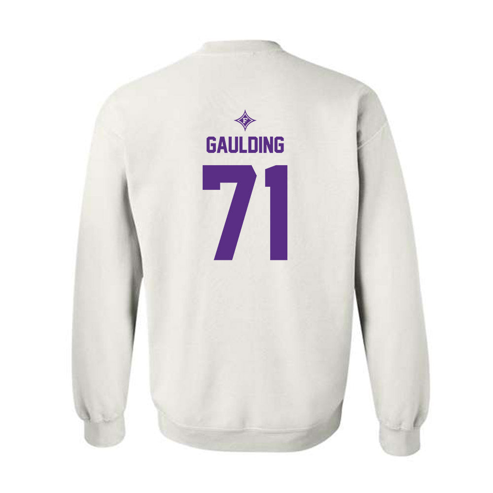 Furman - NCAA Football : Edwin Gaulding - Sports Shersey Crewneck Sweatshirt-1