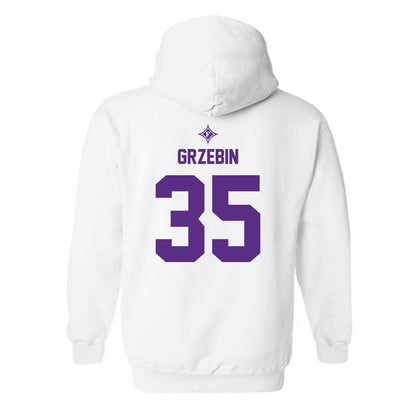 Furman - NCAA Football : Emmett Grzebin - Sports Shersey Hooded Sweatshirt-1