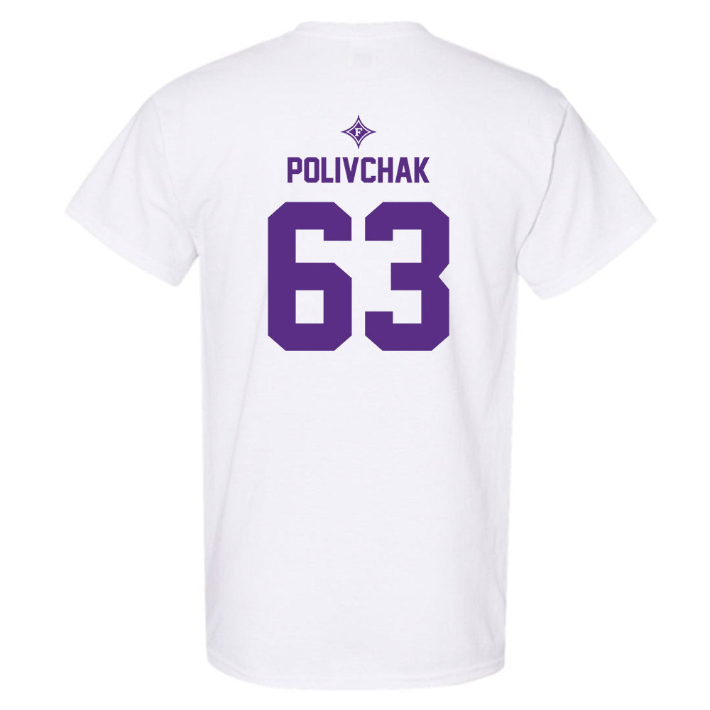 Furman - NCAA Football : Chase Polivchak - Sports Shersey T-Shirt-1