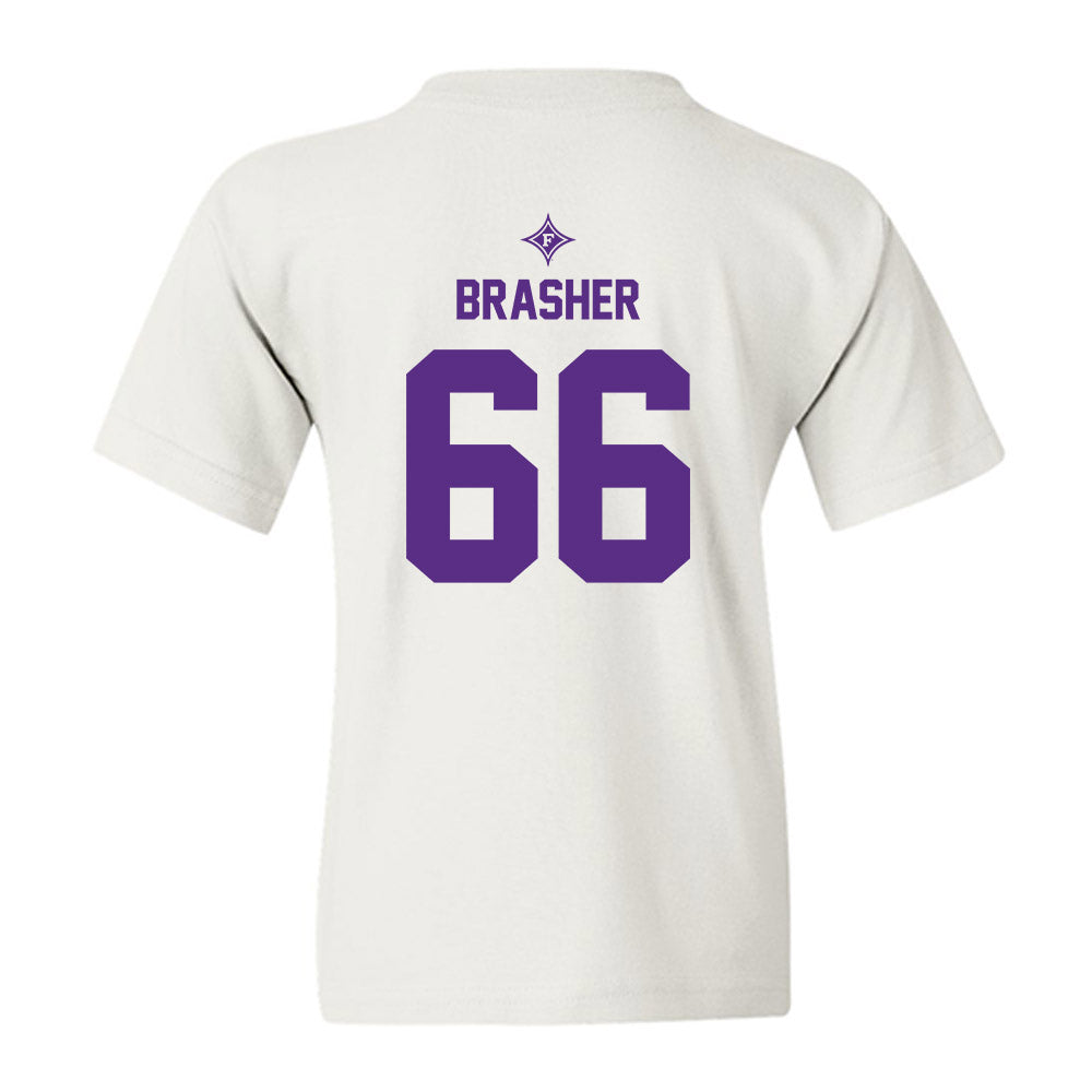 Furman - NCAA Football : Eli Brasher - Sports Shersey Youth T-Shirt-1