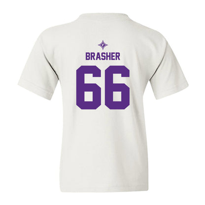 Furman - NCAA Football : Eli Brasher - Sports Shersey Youth T-Shirt-1