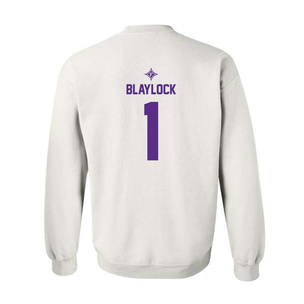 Furman - NCAA Football : Taylen Blaylock - Sports Shersey Crewneck Sweatshirt-1