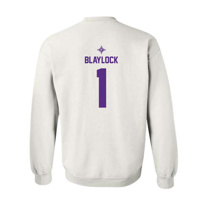 Furman - NCAA Football : Taylen Blaylock - Sports Shersey Crewneck Sweatshirt-1