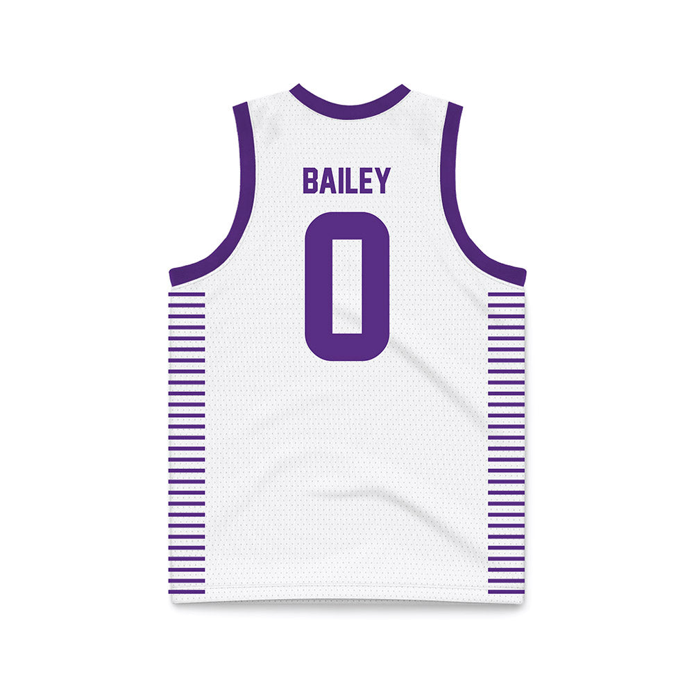 Furman - NCAA Women's Basketball : Lauren Bailey - White Basketball Jersey-1