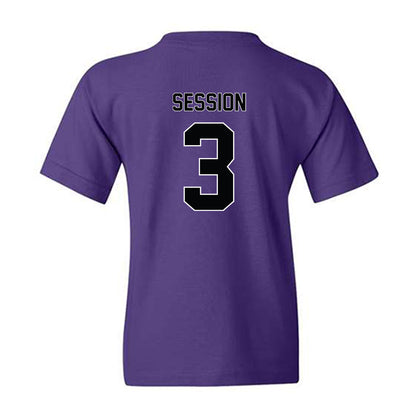 Furman - NCAA Women's Basketball : Jada Session - Replica Shersey Youth T-Shirt-1