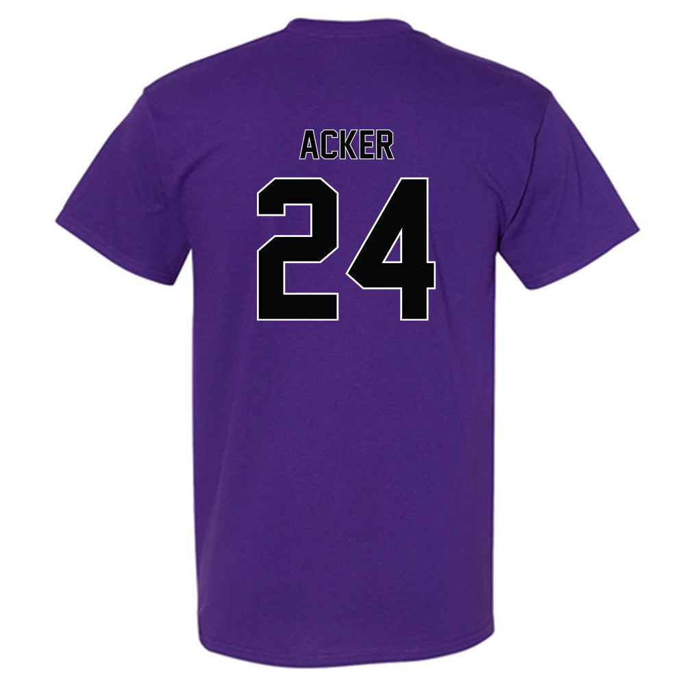 Furman - NCAA Women's Basketball : Jaelyn Acker - Replica Shersey T-Shirt-1