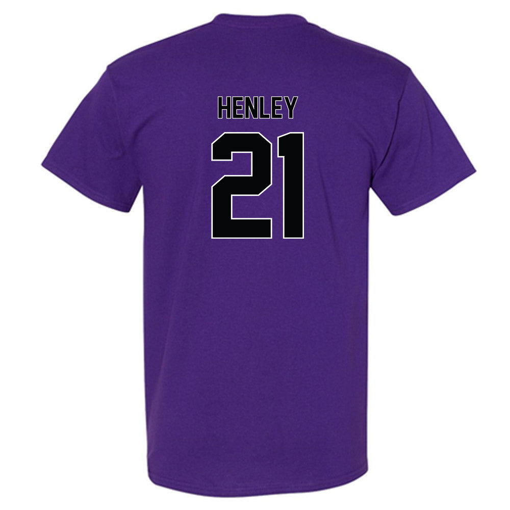 Furman - NCAA Women's Basketball : Niveya Henley - Replica Shersey T-Shirt-1