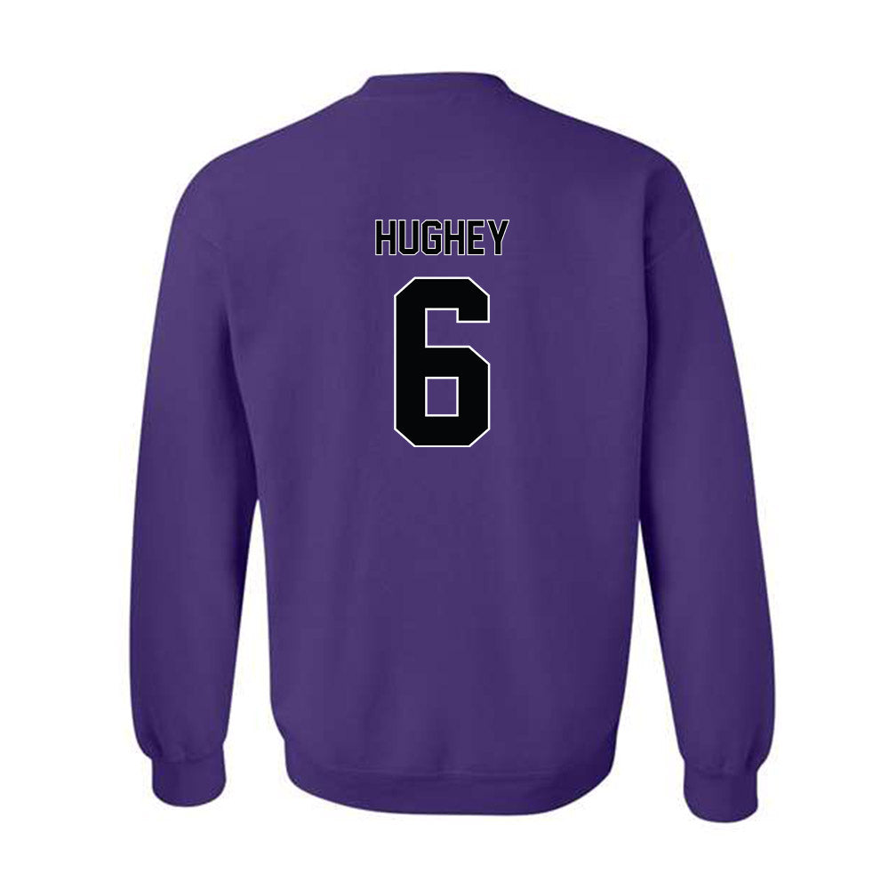 Furman - NCAA Men's Basketball : Tyrese Hughey - Replica Shersey Crewneck Sweatshirt-1