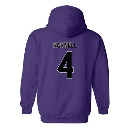 Furman - NCAA Women's Basketball : Kyraha Parnell - Replica Shersey Hooded Sweatshirt-1