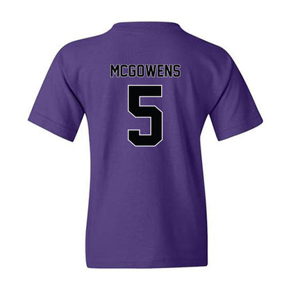 Furman - NCAA Women's Basketball : Raina McGowens - Replica Shersey Youth T-Shirt-1