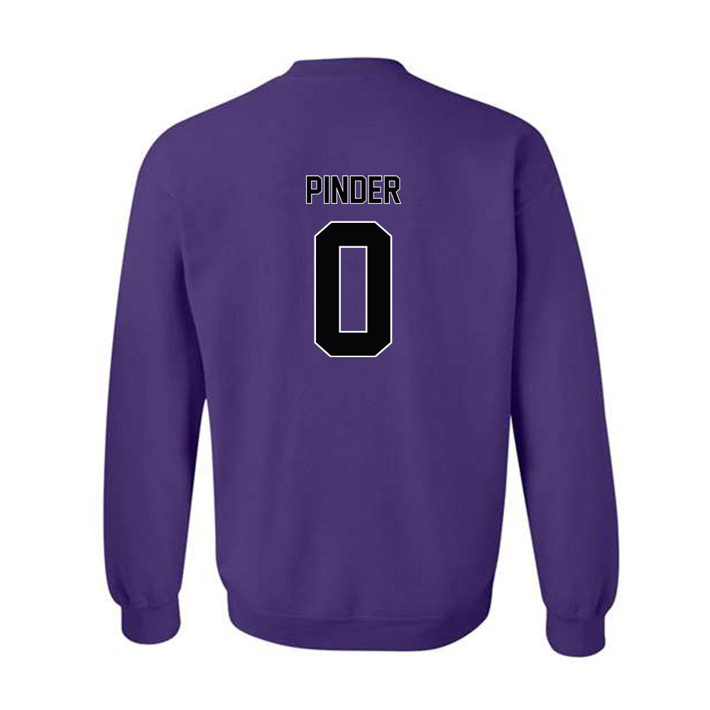 Furman - NCAA Women's Basketball : Jayda Pinder - Replica Shersey Crewneck Sweatshirt-1