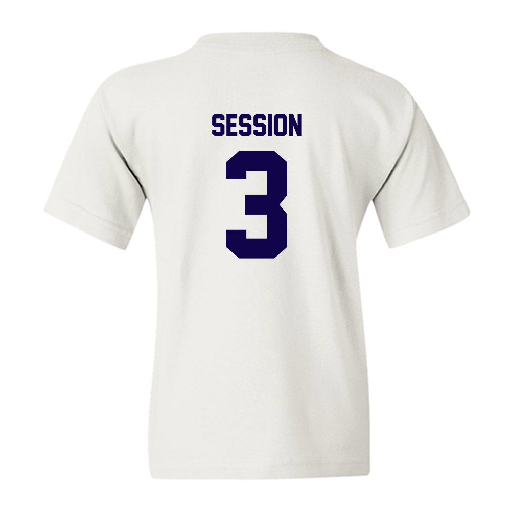 Furman - NCAA Women's Basketball : Jada Session - Replica Shersey Youth T-Shirt-1