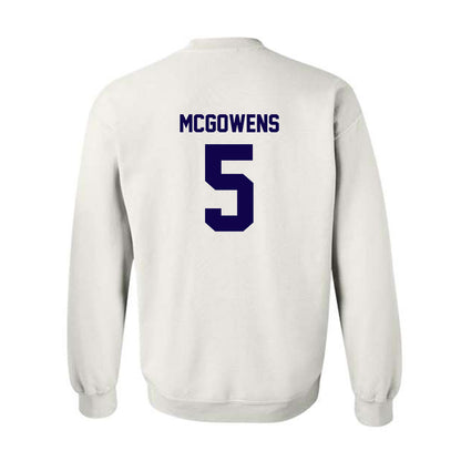 Furman - NCAA Women's Basketball : Raina McGowens - Replica Shersey Crewneck Sweatshirt-1
